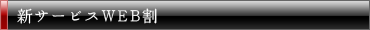 新サービスWEB割